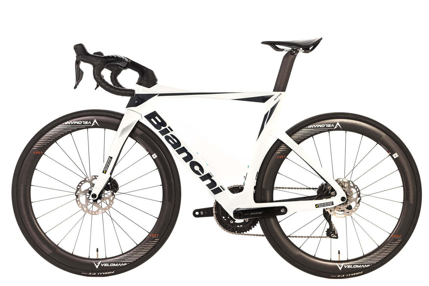 Bianchi Oltre Shimano 105 Di2 Disc Road Bike 2023, Size 53cm
