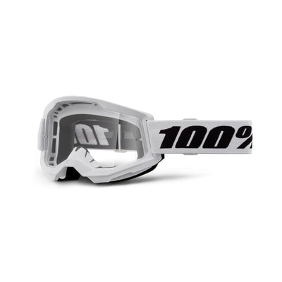 100% Strata 2 Clear Lens Goggles