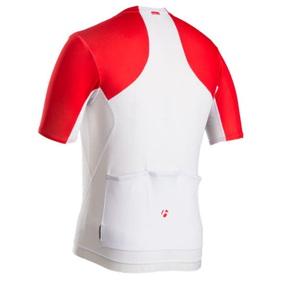 Bontrager RXL Summer Jersey, White/Red - XXL