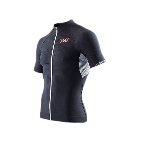 X-Bionic The Trick Men's Short Sleeve Jersey, Black