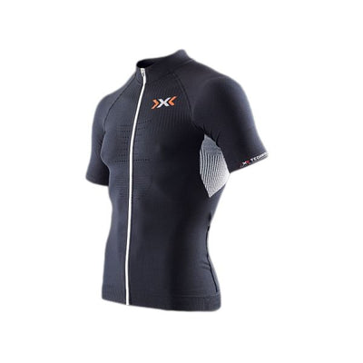 X-Bionic The Trick Men's Short Sleeve Jersey, Black