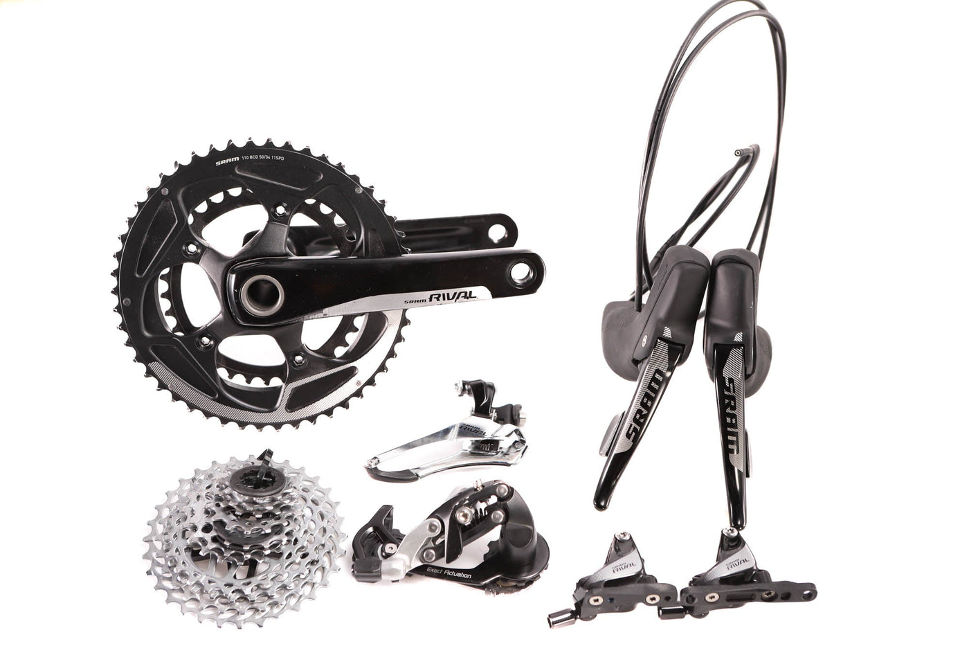 Sram Rival 22 Disc Groupset, 50/34t - 172.5mm