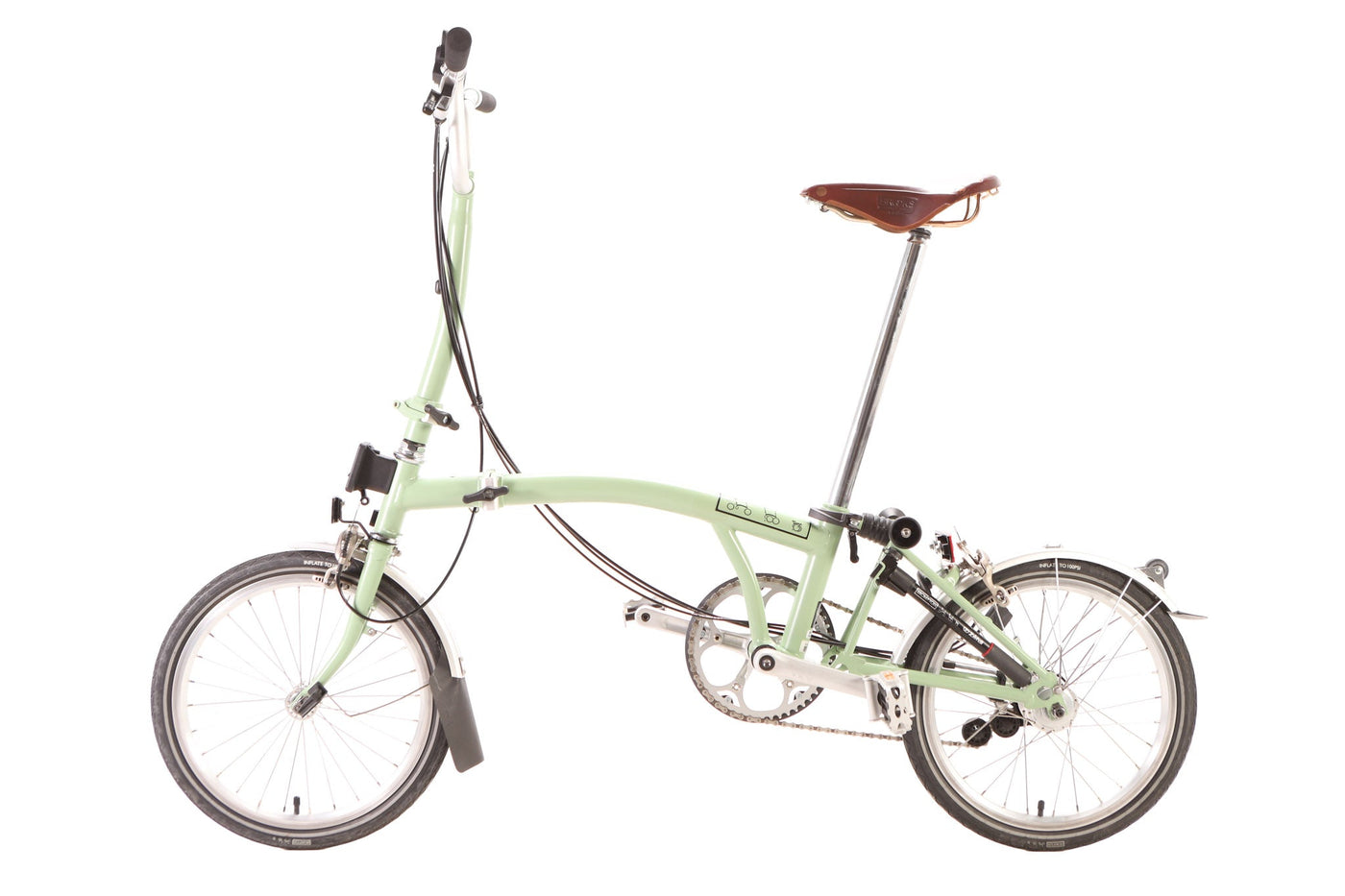 Brompton C Line Explore Folding Bike 2021