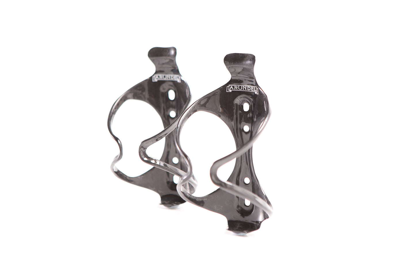 Arundel Mandible Carbon Bottle Cage Pair - Gloss Unidirectional