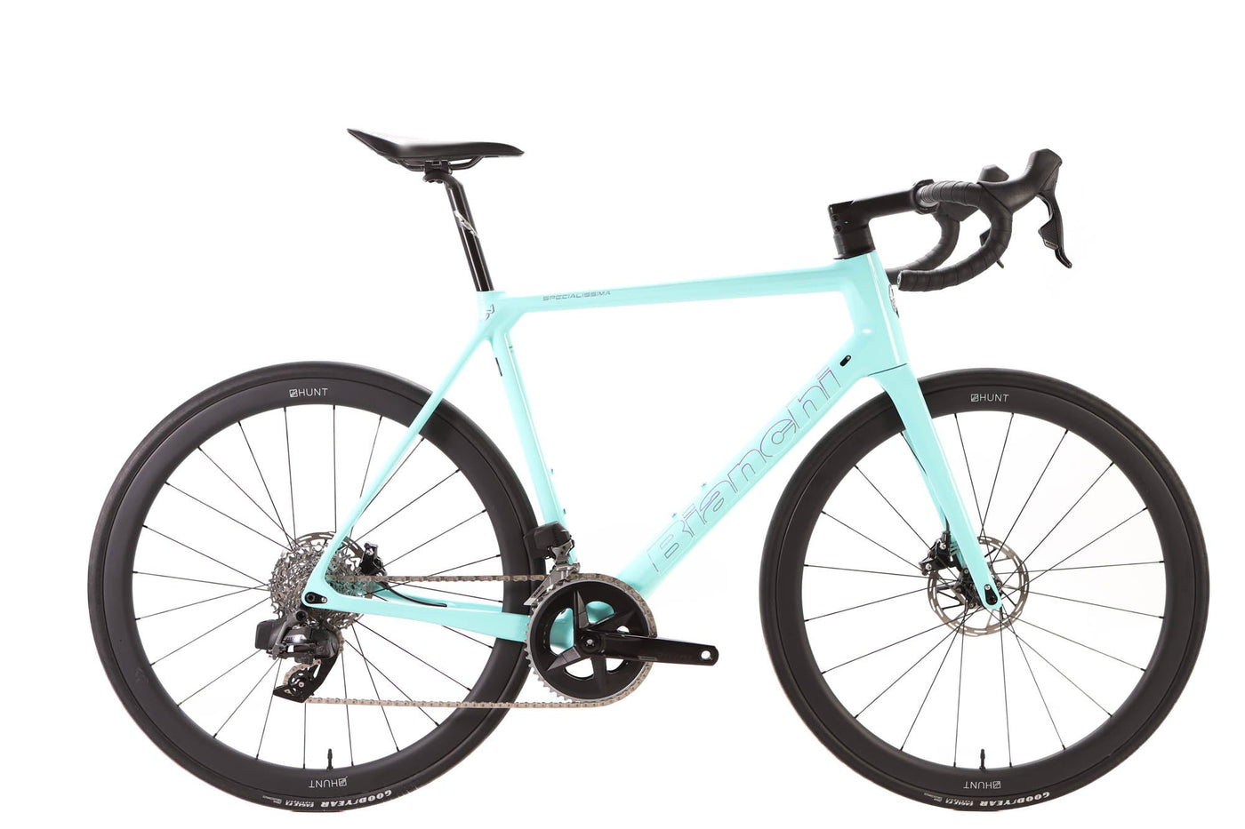 Bianchi Specialissima Sram Rival AXS Disc Road Bike 2021, Size 59cm