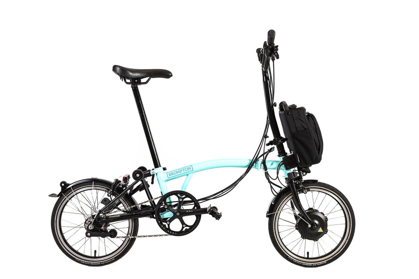 Brompton C-Line Explore Electric Folding Bike 2021, High