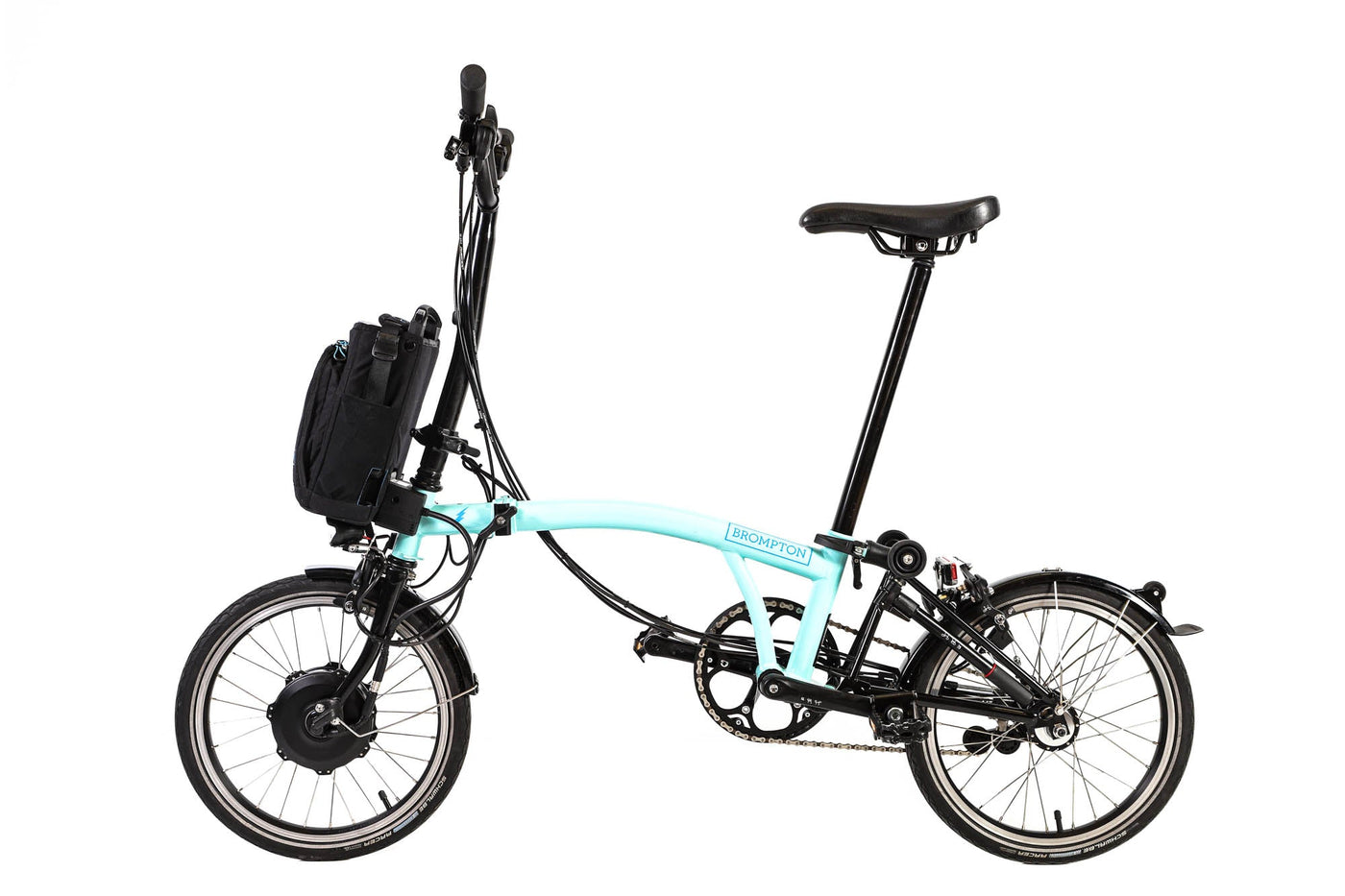 Brompton C-Line Explore Electric Folding Bike 2021, High