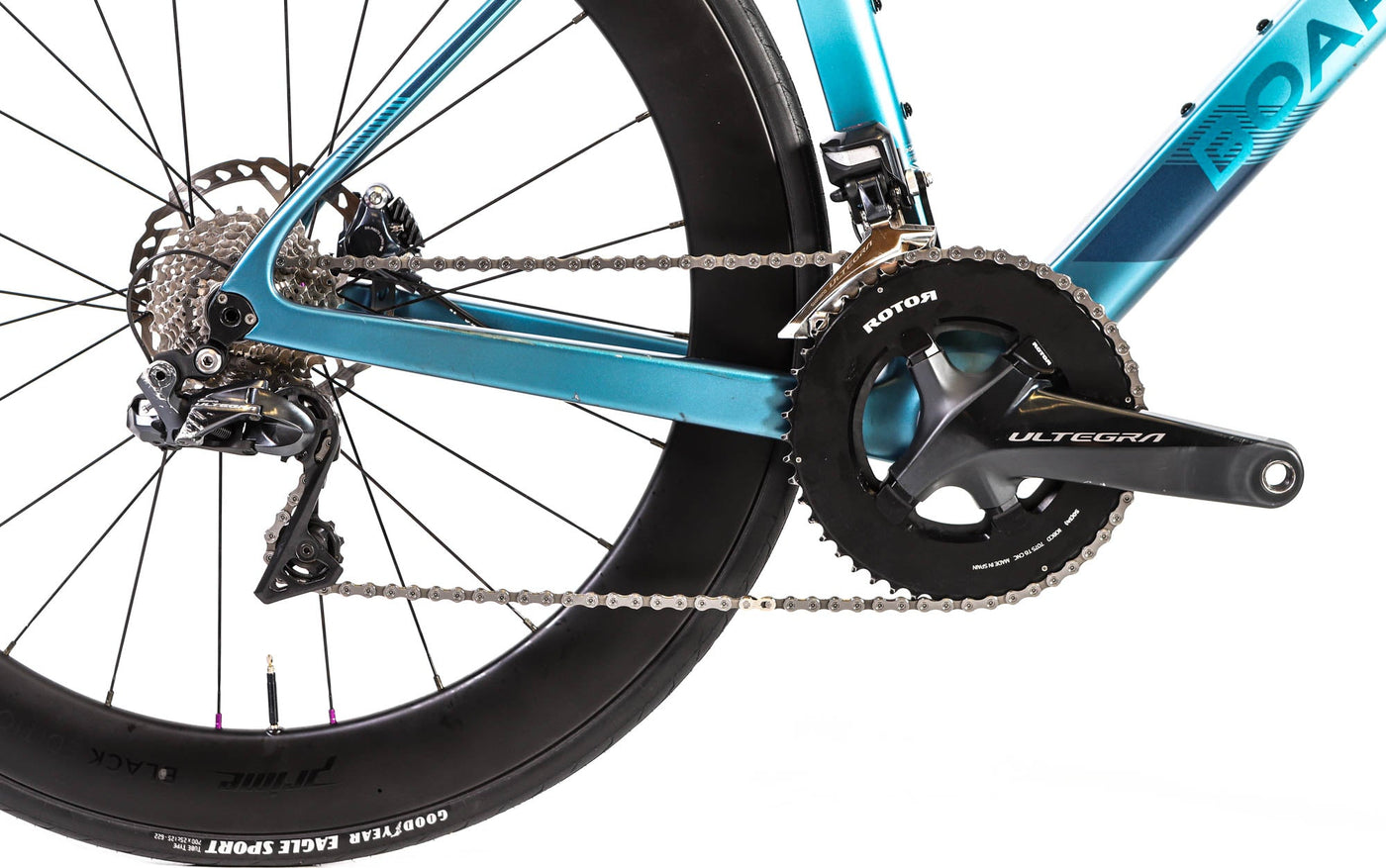 Boardman 9.6 SLR Disc Shimano Ultegra Di2 Road Bike 2020, Size Large