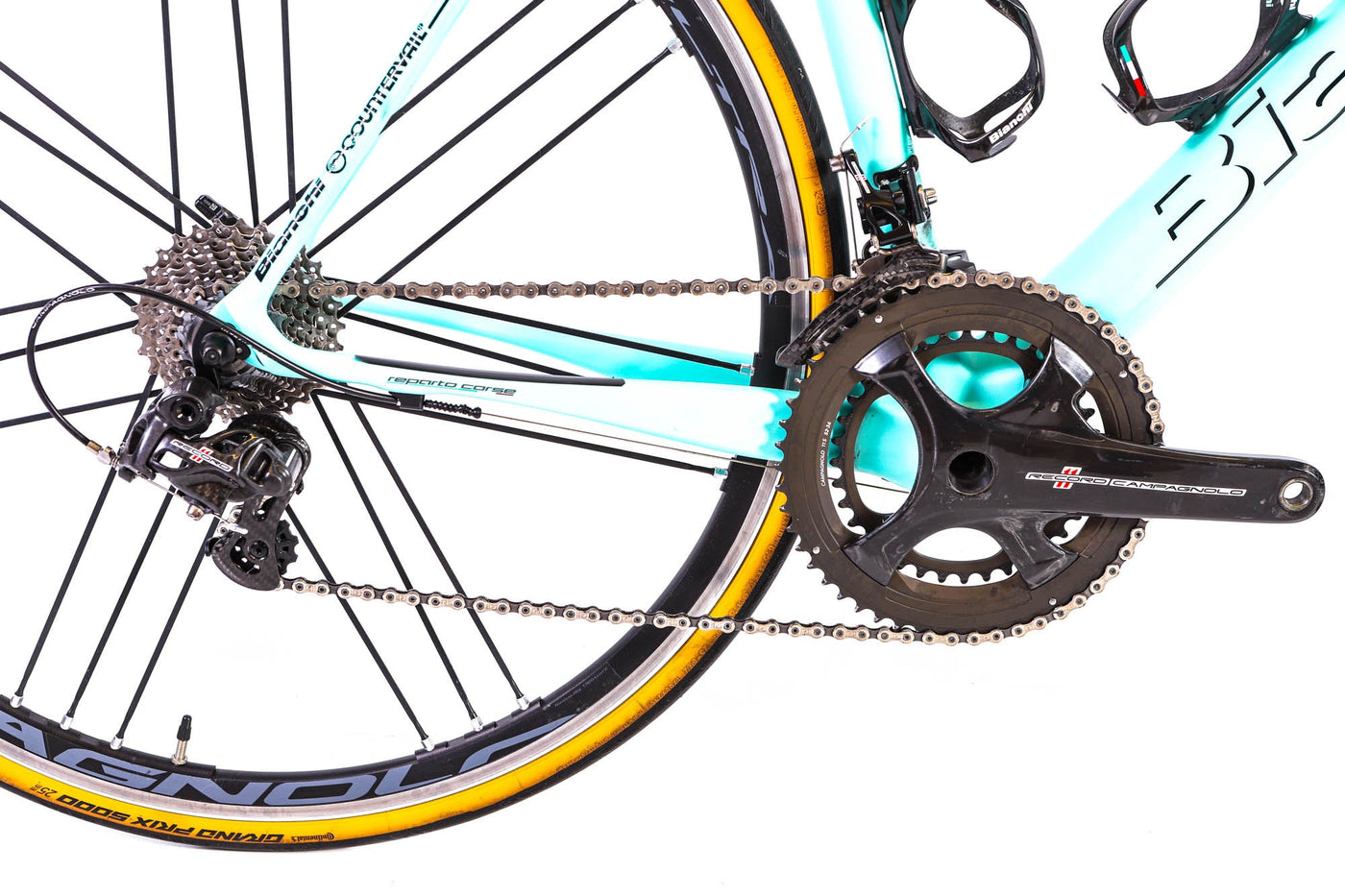 Bianchi Specialissima Campagnolo Record Road Bike 2016, Size 57cm