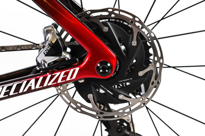Specialized S-Works Tarmac SL7 Speed of Light Sram Red AXS Disc Road Bike 2022, Size 56cm