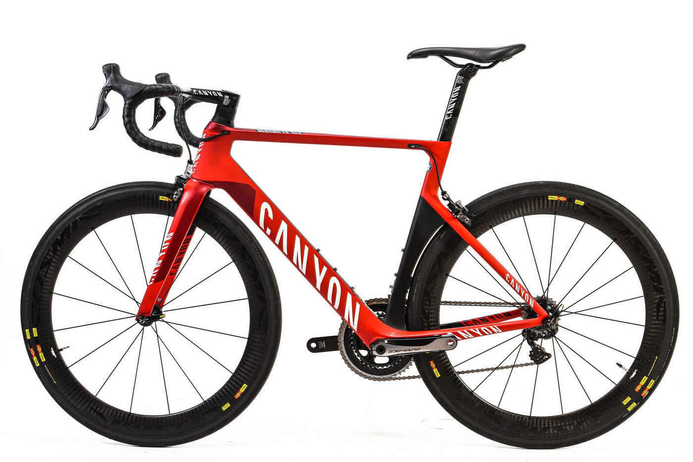 Canyon Aeroad CF SLX 9.0 Shimano Dura-Ace Di2 Road Bike 2017, Size Medium