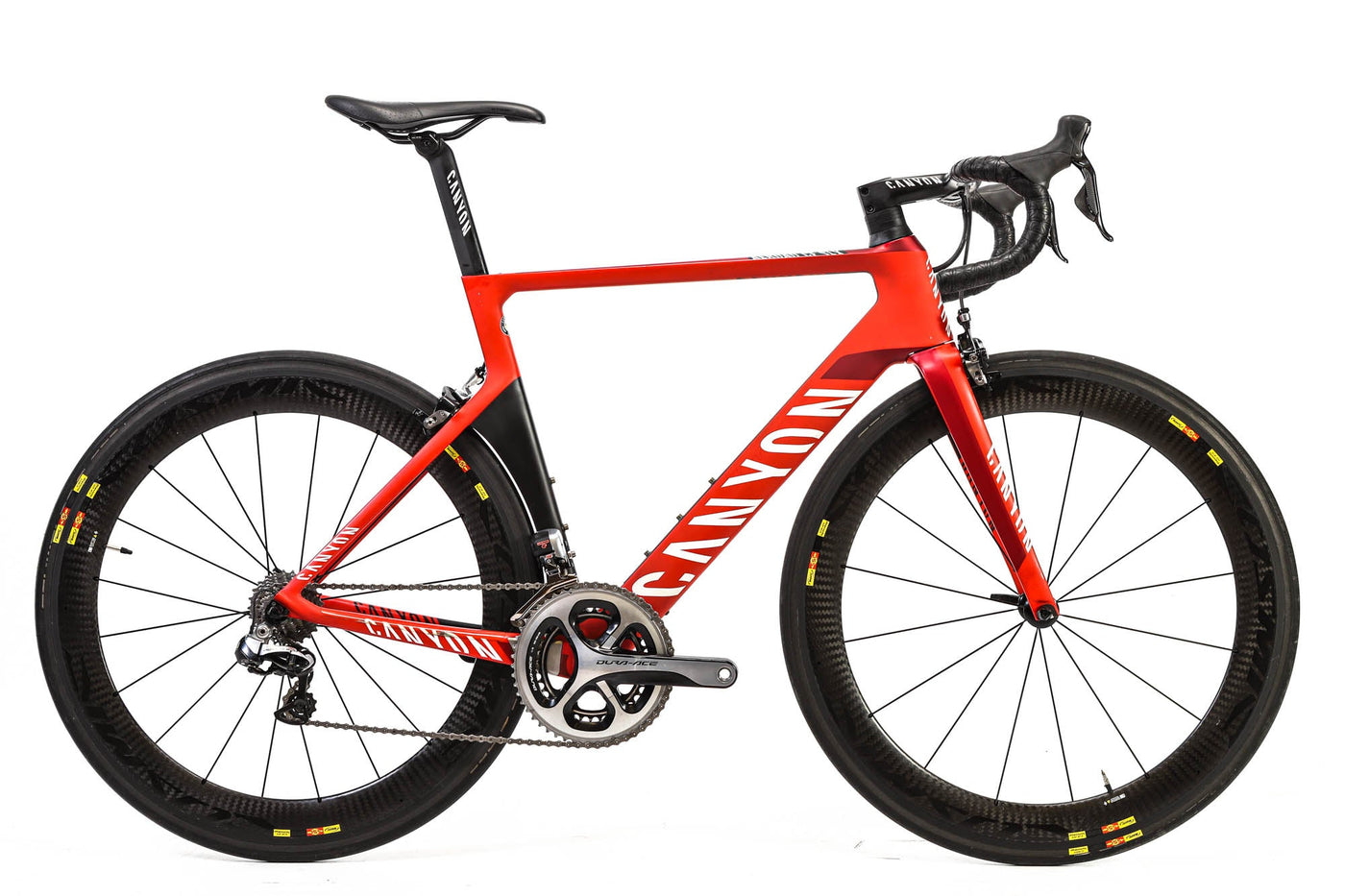 Canyon Aeroad CF SLX 9.0 Shimano Dura-Ace Di2 Road Bike 2017, Size Medium