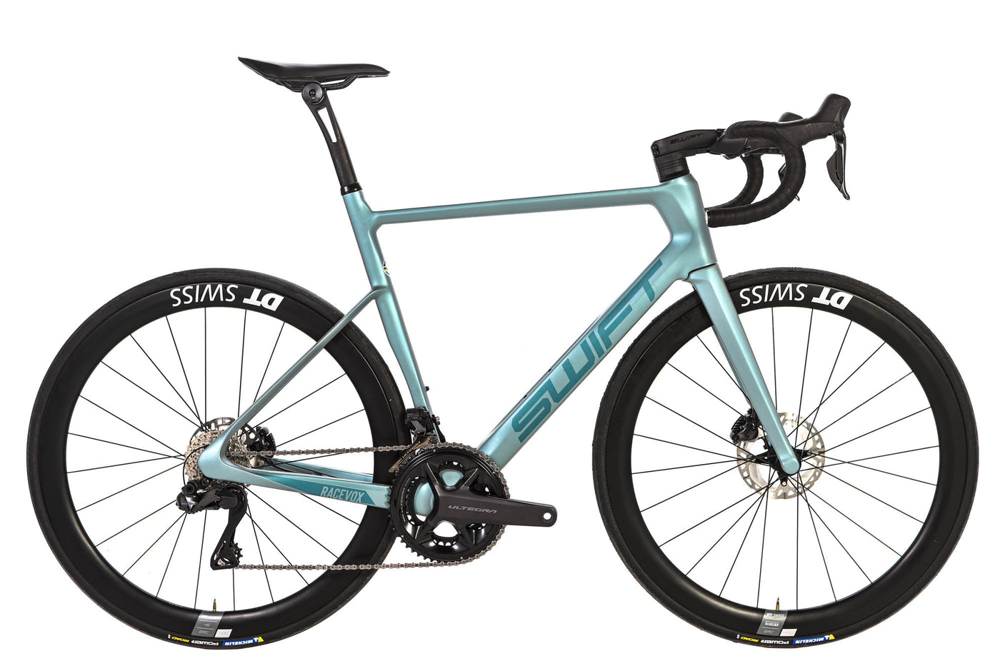 Swift Racevox Evo Shimano Ultegra Di2 Disc Road Bike 2023, Size 56cm