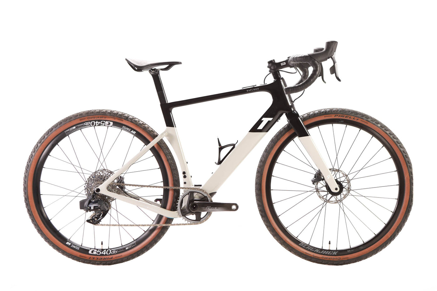 3T Exploro Racemax Boost SRAM Force eTap AXS Electric Gravel Bike 2023, Size 51cm