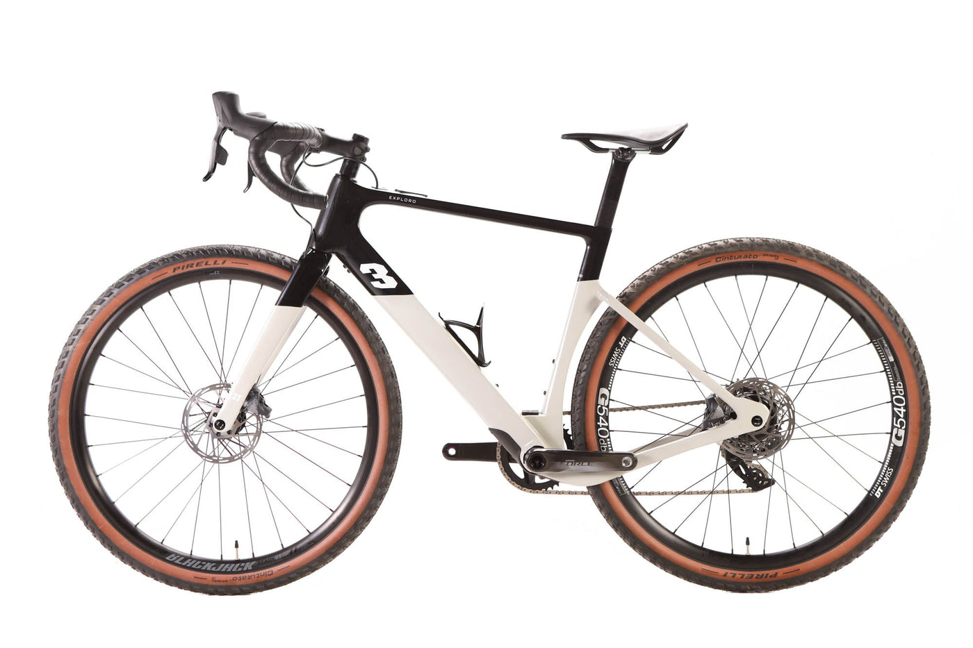 3T Exploro Racemax Boost SRAM Force eTap AXS Electric Gravel Bike 2023, Size 51cm