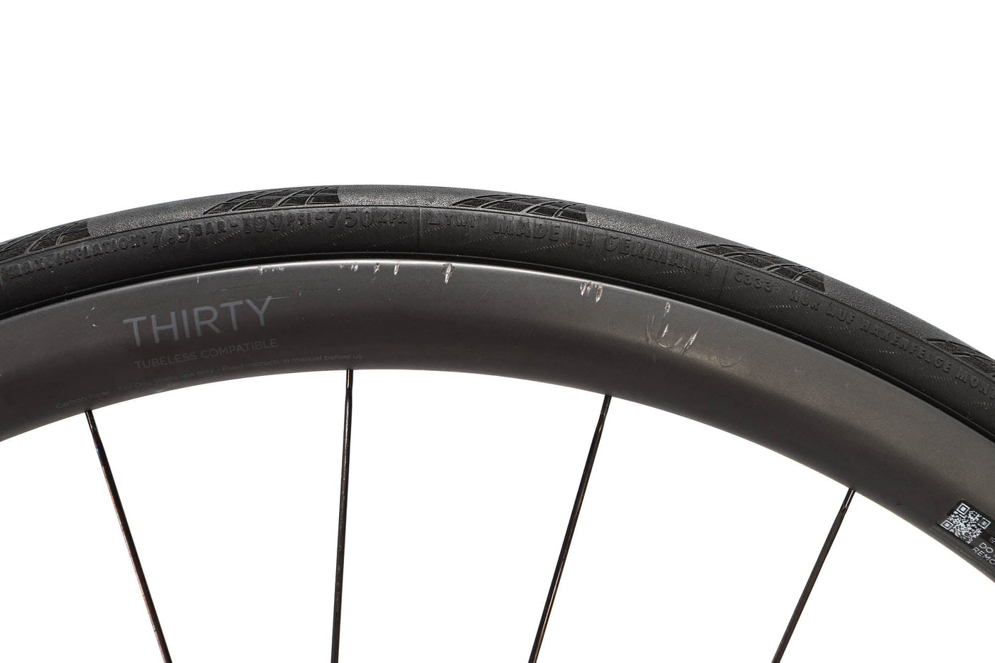 Black Inc Thirty Carbon Disc Wheelset, Shimano Freehub