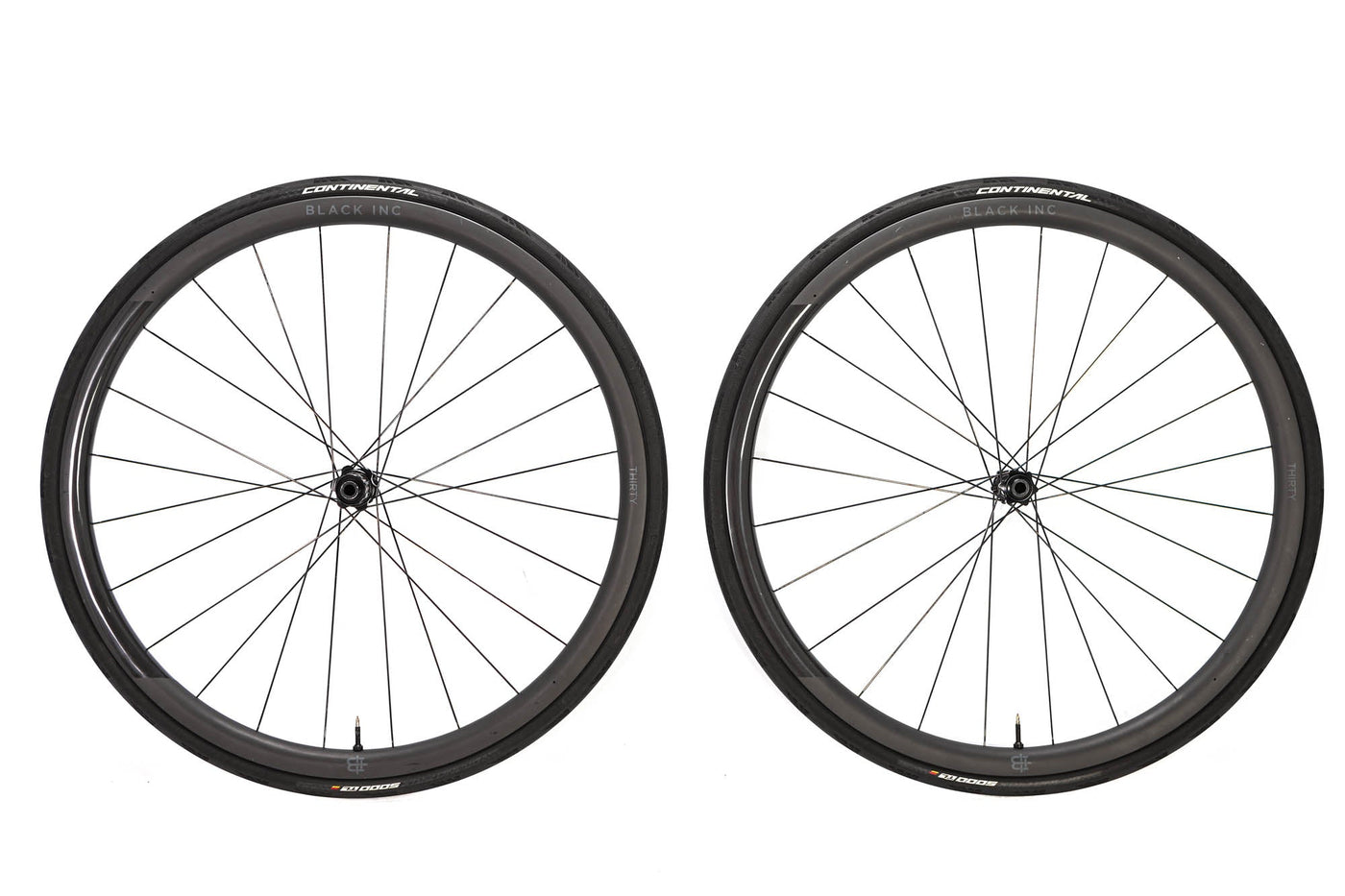 Black Inc Thirty Carbon Disc Wheelset, Shimano Freehub