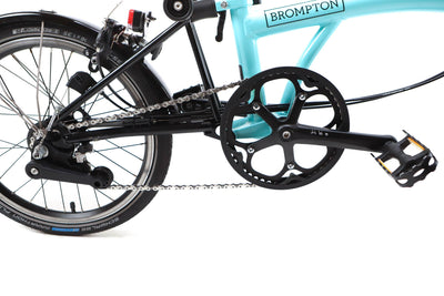 Brompton Black Edition S6L Superlight Folding Bike 2021