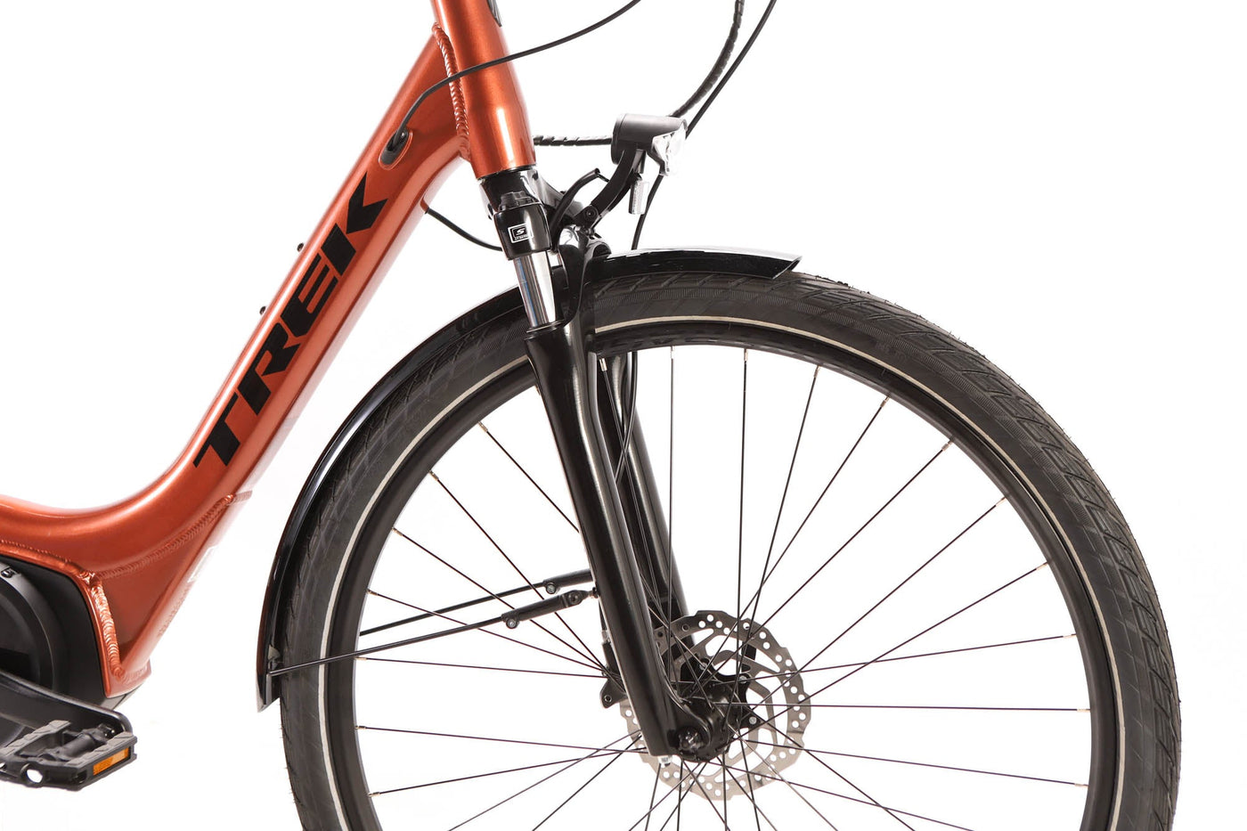 Trek Verve+ 1 Lowstep Shimano Altus Electric Hybrid Bike 2023, Size Small