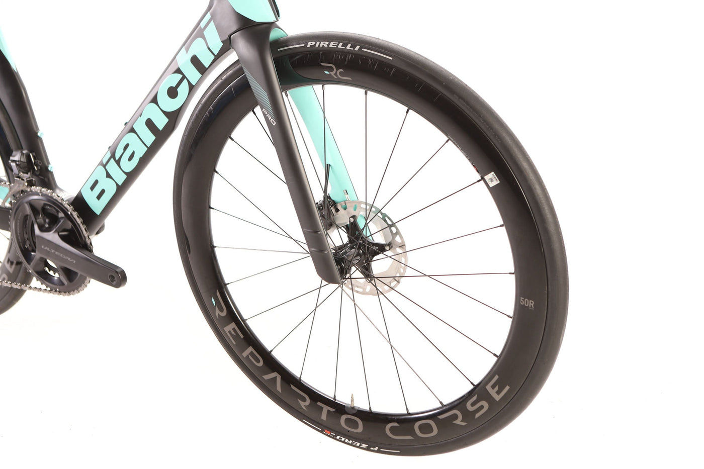 Bianchi Oltre Pro Shimano Ultegra Di2 Disc Road Bike 2023, Size 57cm
