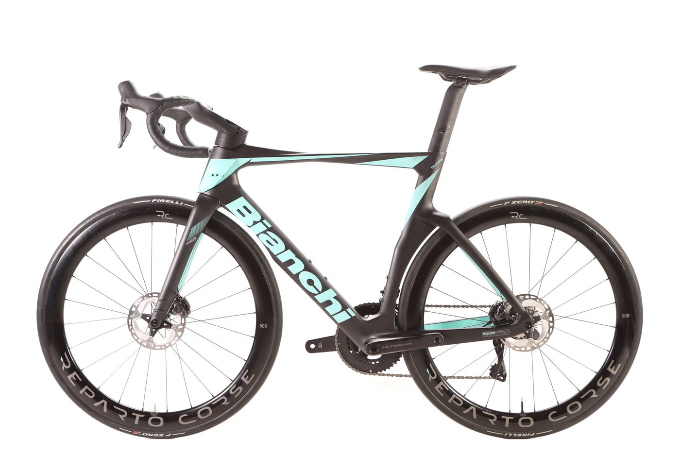 Bianchi Oltre Pro Shimano Ultegra Di2 Disc Road Bike 2023, Size 57cm