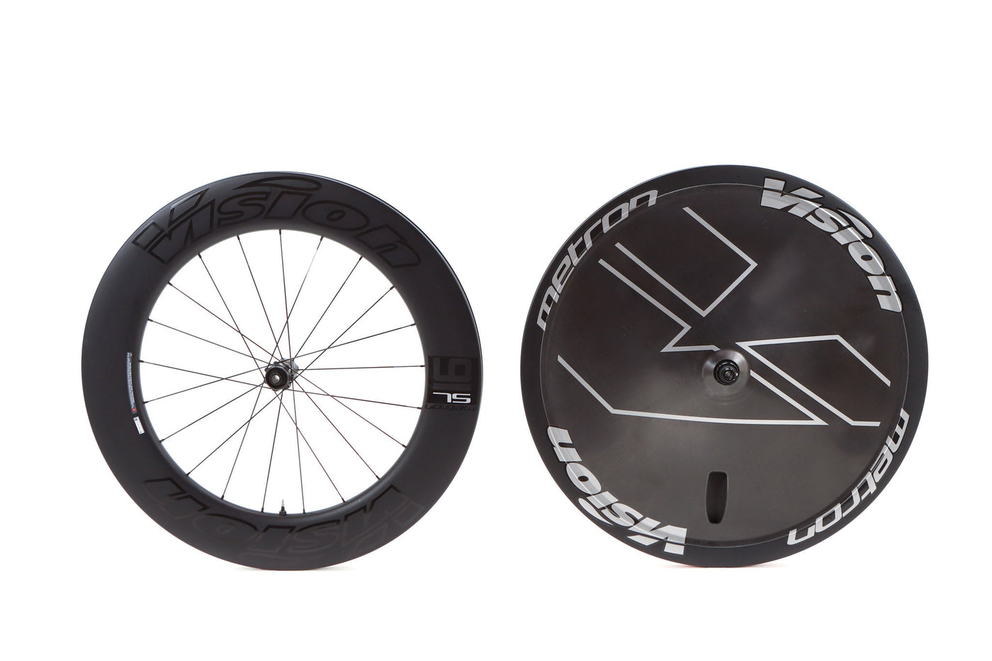 Vision Metron 91 SL/ Disc SL Carbon Disc Wheelset, Shimano Freehub