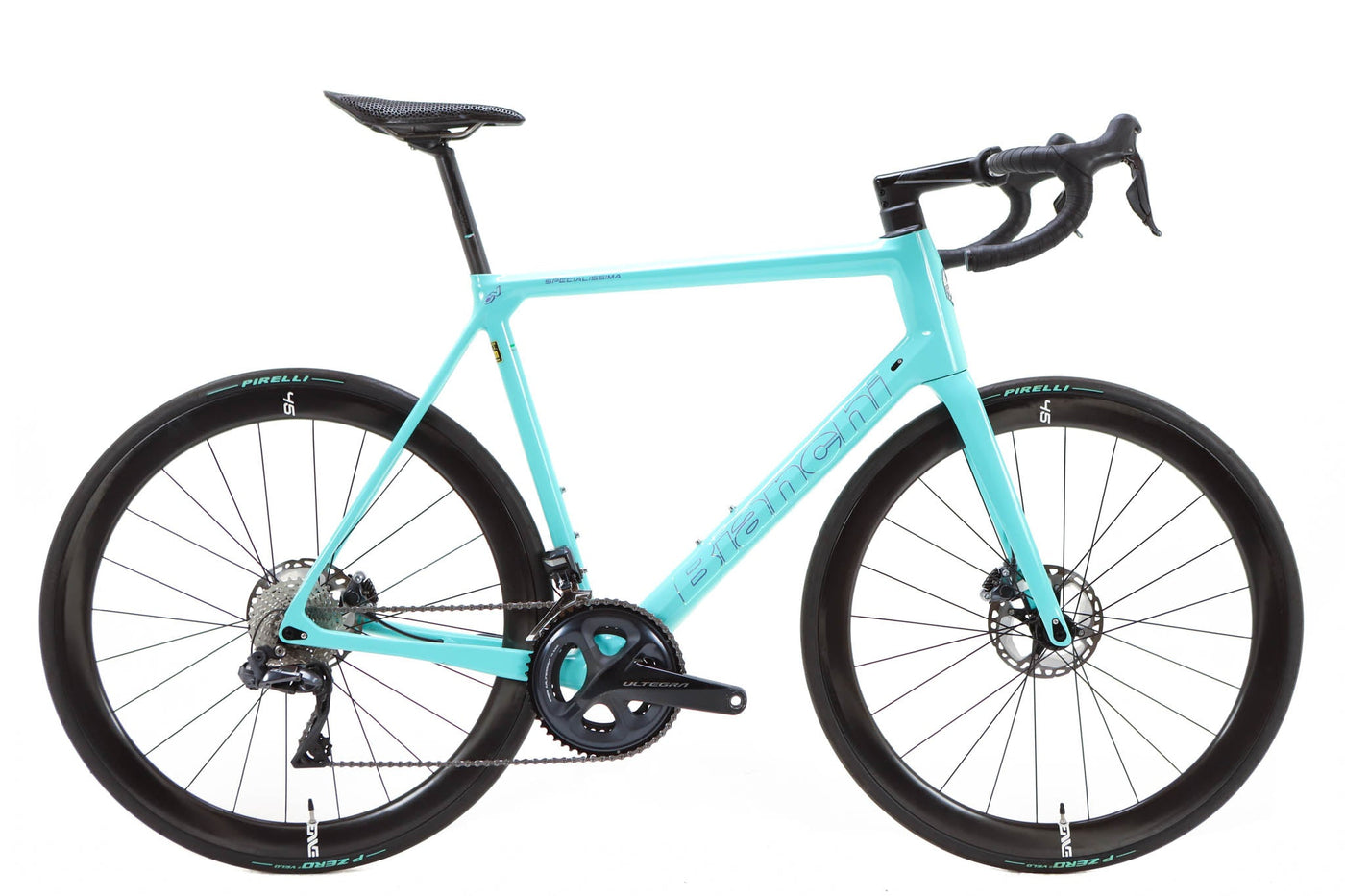Bianchi Specialissima CV Shimano Ultegra Di2 Disc Road Bike 2021, Size 61cm