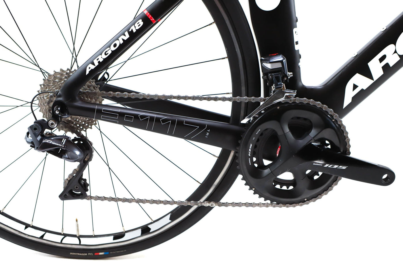 Argon 18 E-117 Shimano Ultegra Di2 TT Bike 2019, Size Medium