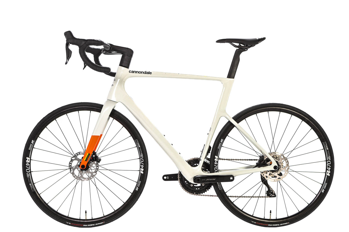Cannondale SuperSix Evo Shimano 105 Di2 Disc Road Bike 2023, Size 58cm