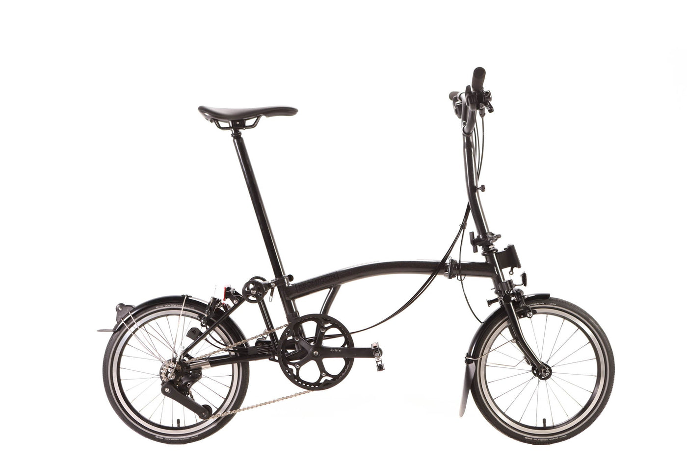 Brompton P Line Explore Folding Bike 2024