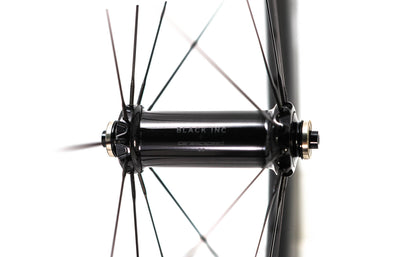 Black Inc 80mm Tubular Carbon Wheelset 2022, Shimano Freehub