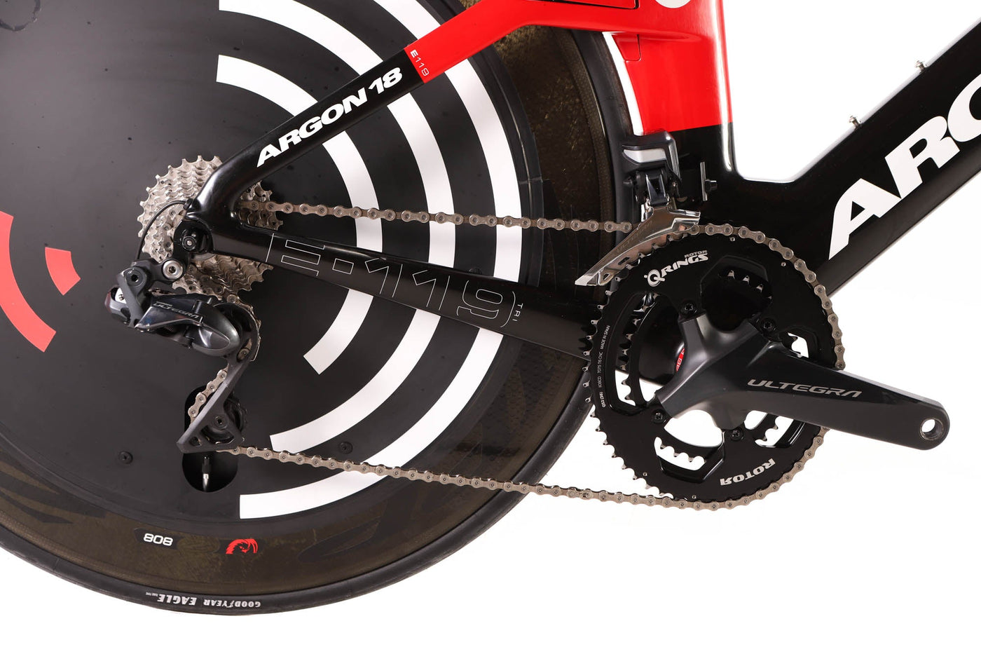 Argon 18 E-119 Shimano Ultegra Di2 TT Bike 2018, Size Medium