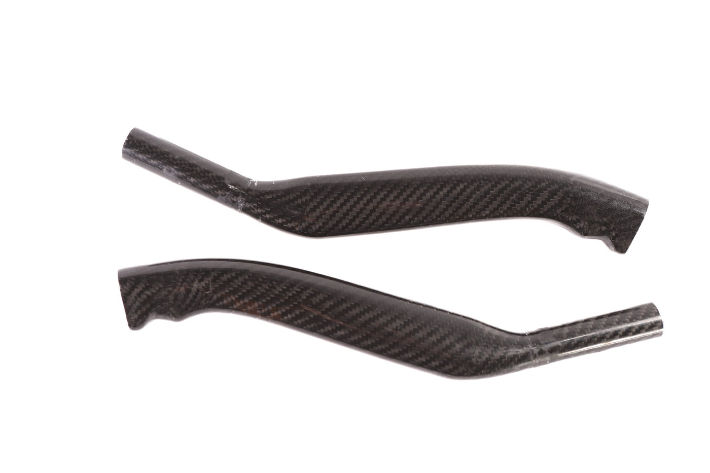 AeroCoach Align Wing carbon arm rests with Angles Carbon Extensions, 25 Degree