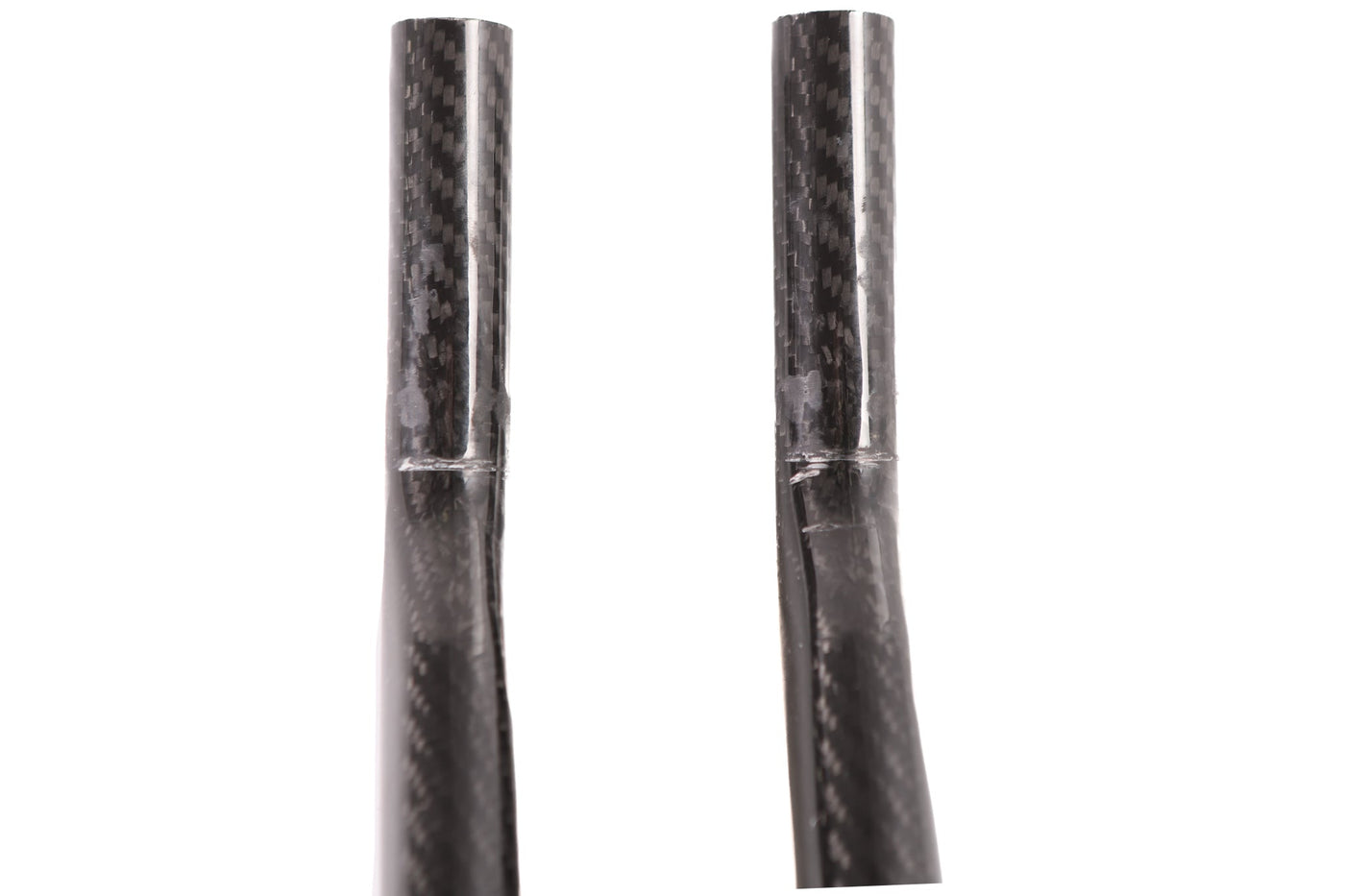AeroCoach Align Wing carbon arm rests with Angles Carbon Extensions, 25 Degree