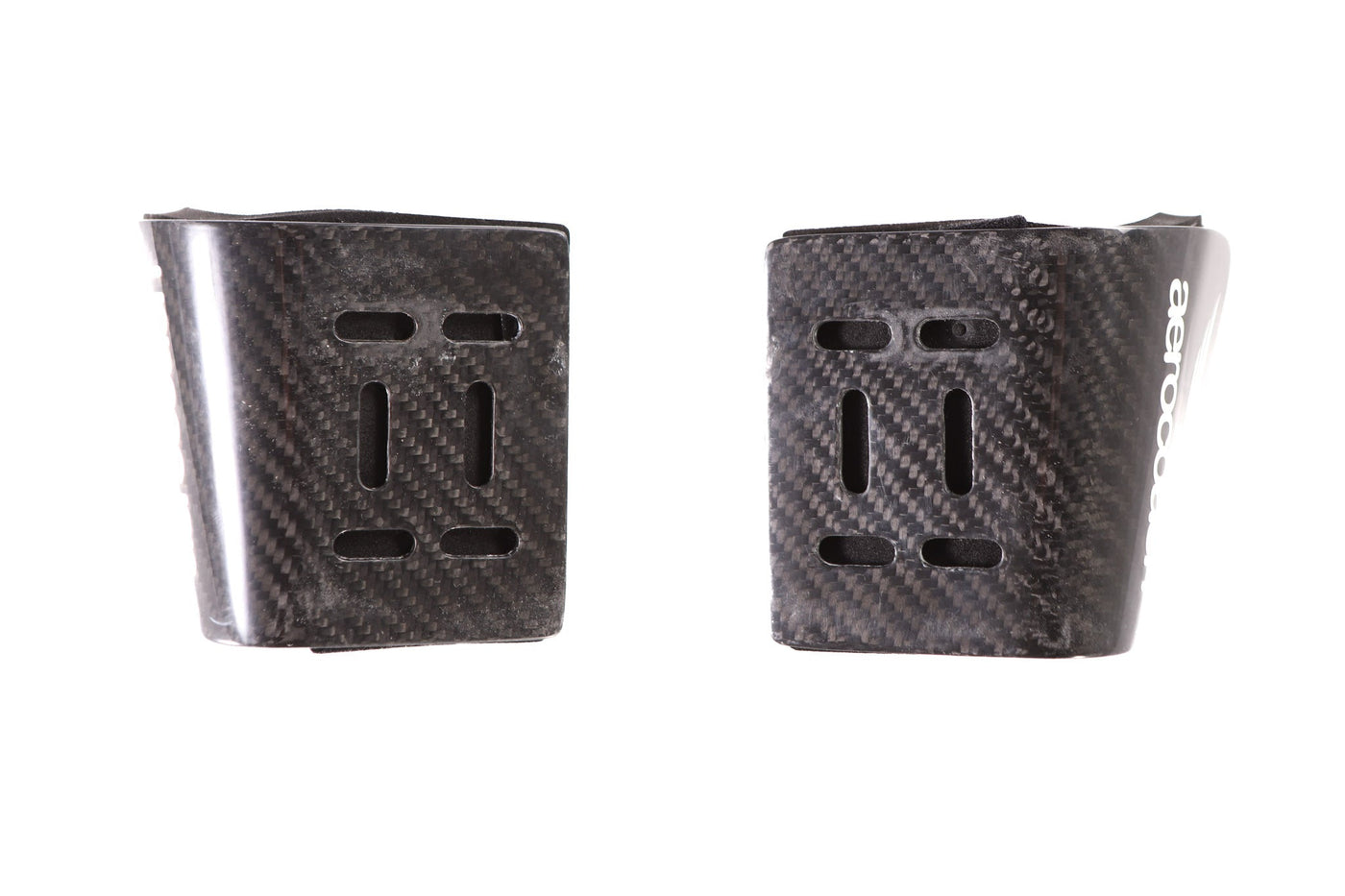 AeroCoach Align Wing carbon arm rests with Angles Carbon Extensions, 25 Degree