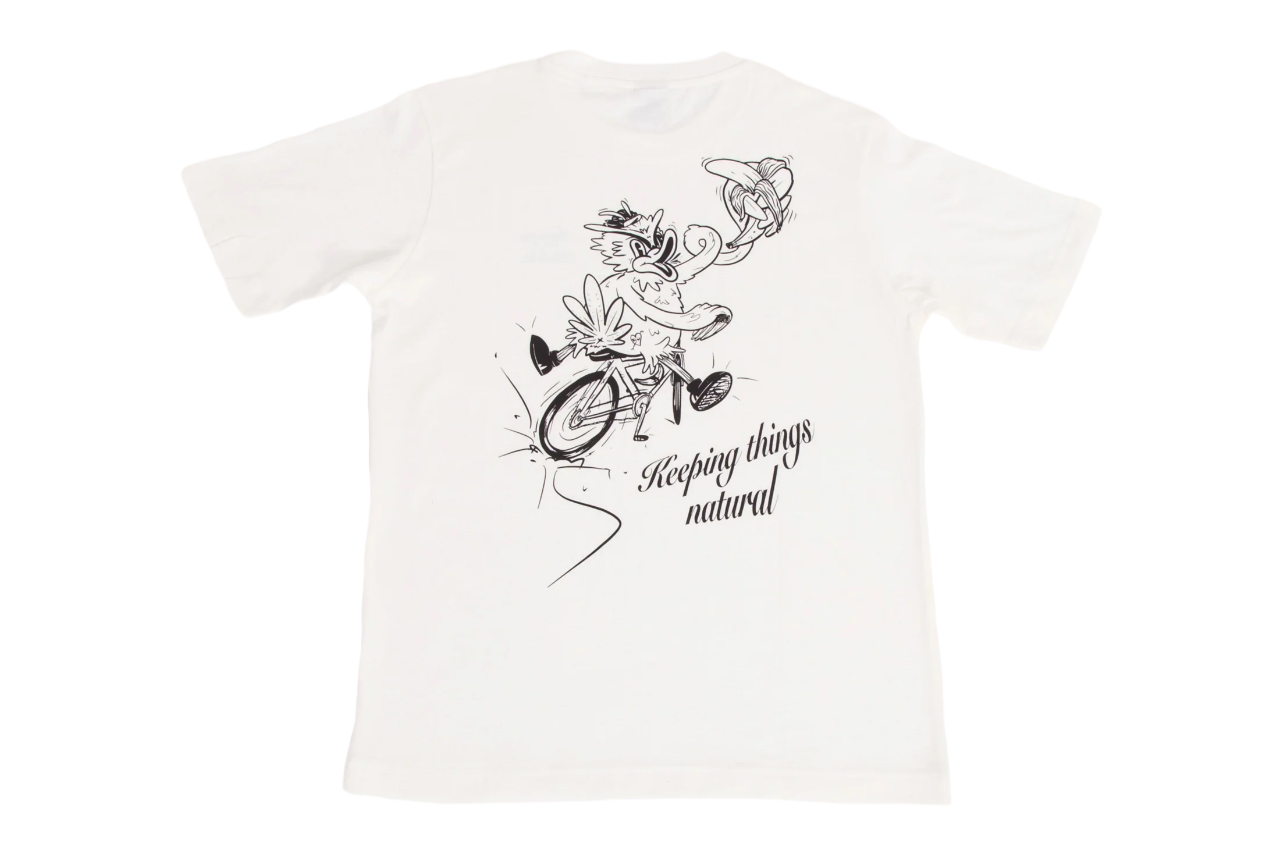 Angry Pablo ‘Keeping Things Natural’ Oversized Tee / Off-White