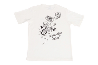 Angry Pablo ‘Keeping Things Natural’ Oversized Tee / Off-White