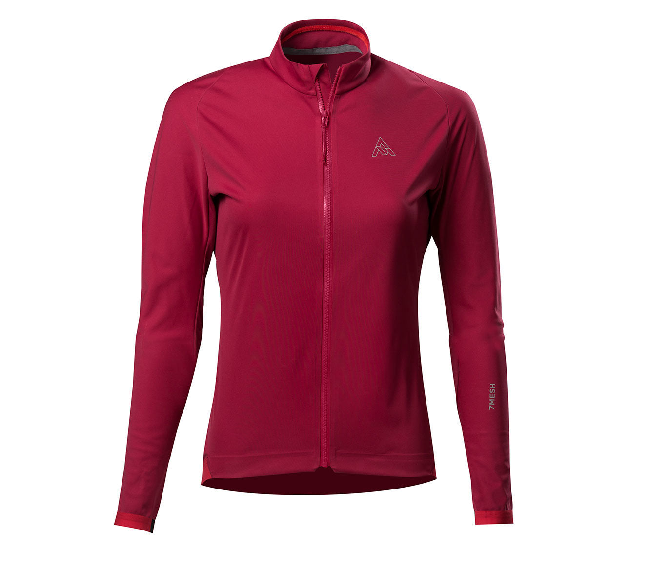 7Mesh Synergy Women's Long Sleeve Jersey, Plum - Size Medium