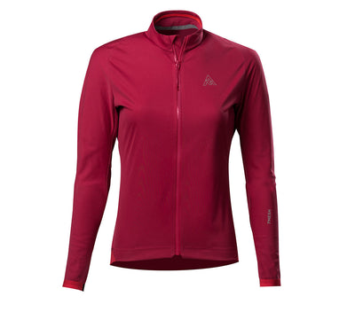 7Mesh Synergy Women's Long Sleeve Jersey, Plum - Size Medium