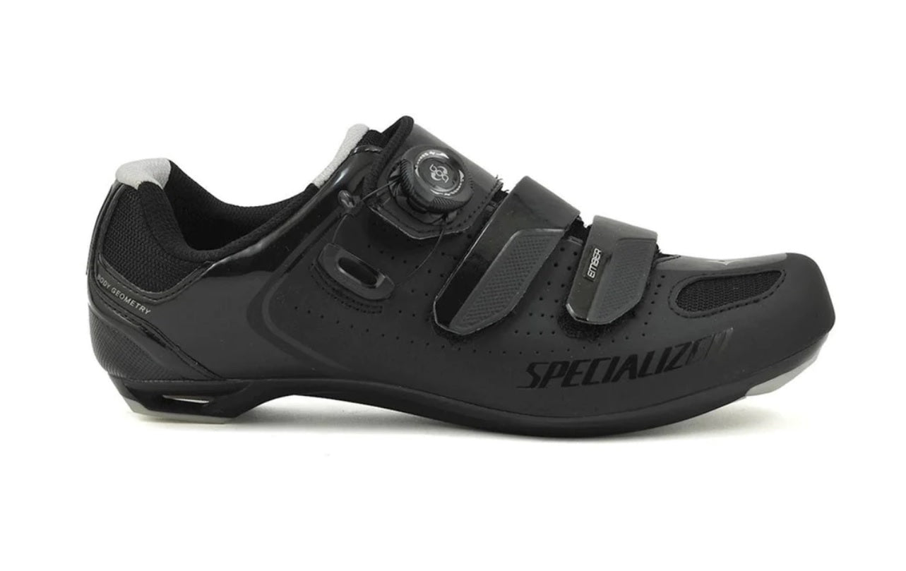 Specialized Torch Womens Boa Road Shoe Black/ Silver, Size 41