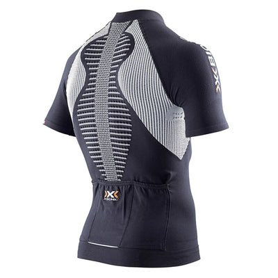 X-Bionic The Trick Men's Short Sleeve Jersey, Black