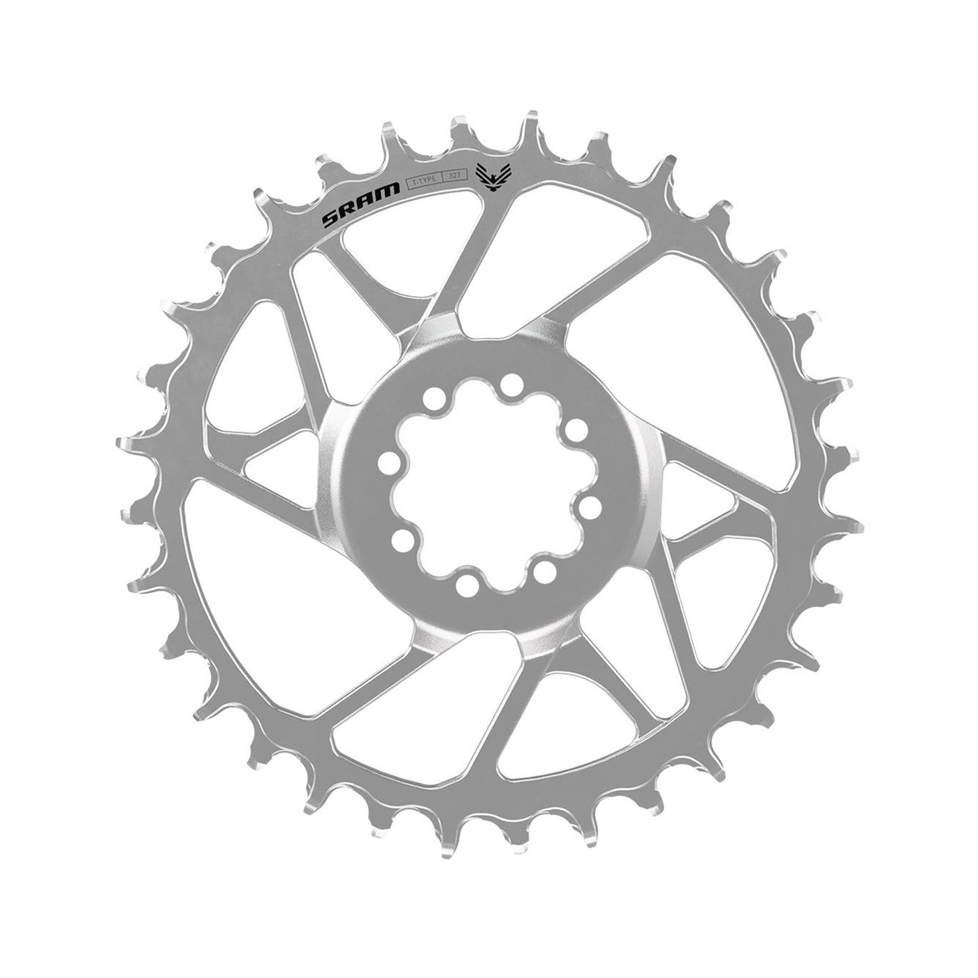 SRAM Eagle 90 T-Type Steel Direct Mount 3mm Offset Chainring