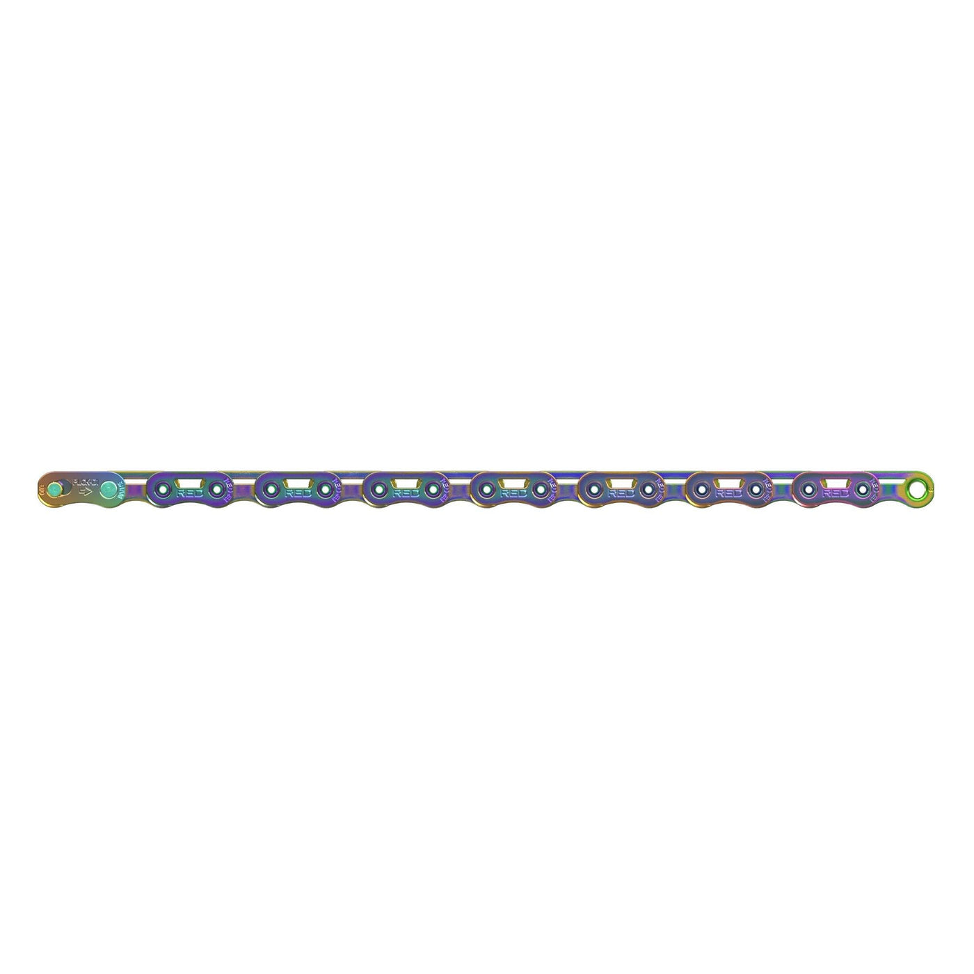 SRAM Red E1 Flattop 12-Speed Rainbow Chain