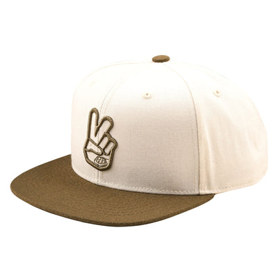 Troy Lee Designs Peace Flat Bill Snapback Cap