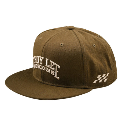 Troy Lee Designs Scholar Flat Bill Snapback Cap