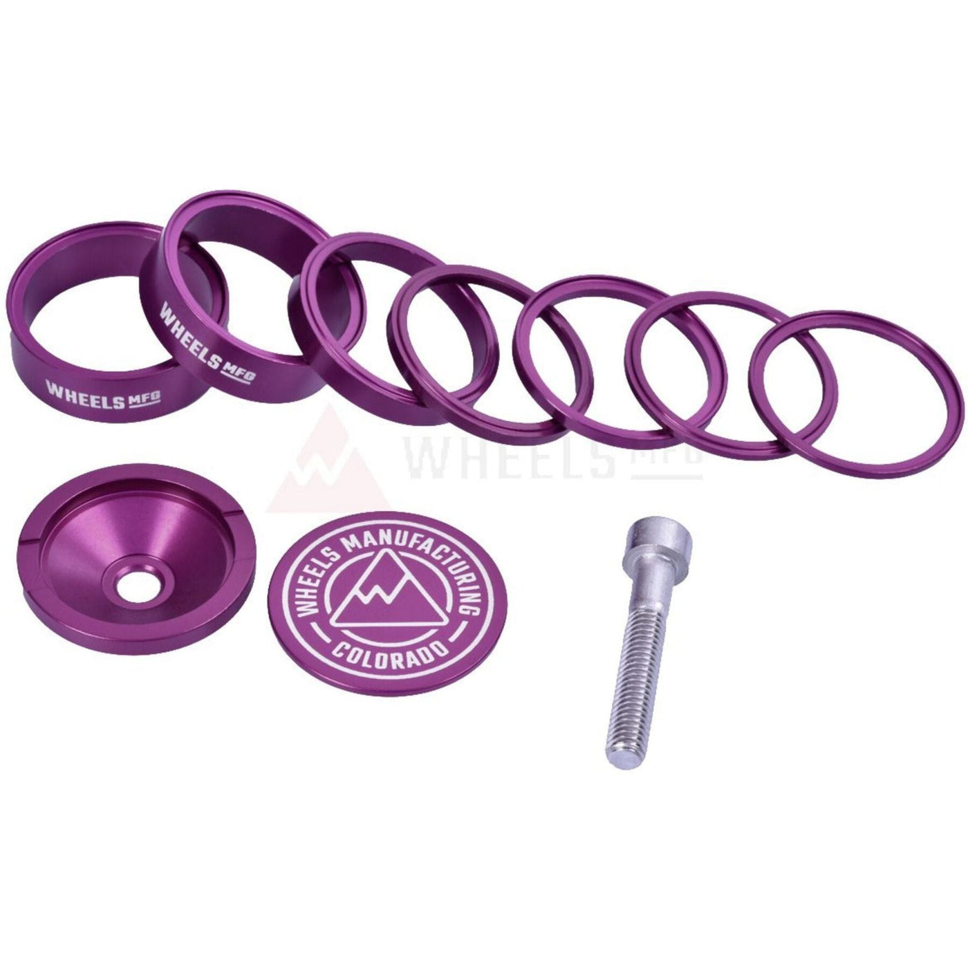 Wheels Manufacturing Pro StackRight Headset Spacer Kit